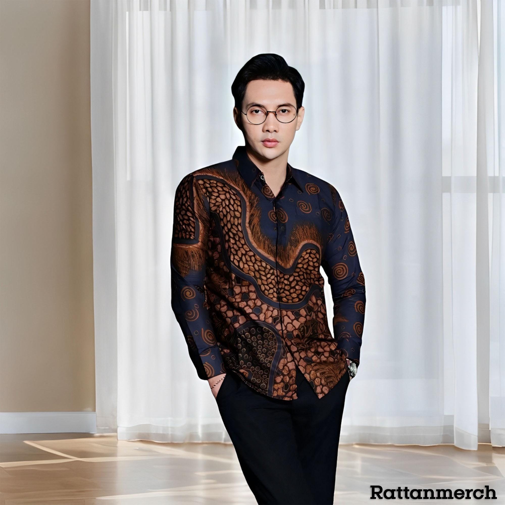 【美品】rajabrooke REAL BATIK SHIRTS シャツ　XL rajabrooke BATIK FOOTBALL JERSI