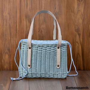 Magary Bags Sky Rattan Bag Stylish Handmade Rattan Tote for Women,Rattan Sling Bag,Rattan Sling Bag Bali,Rattan Crossbody Bags