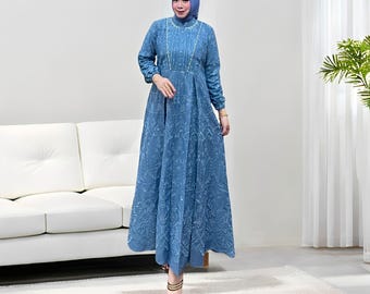 sachin and babi light blue dress Modest Islamic Clothing, Abayas & Hijabs for Women