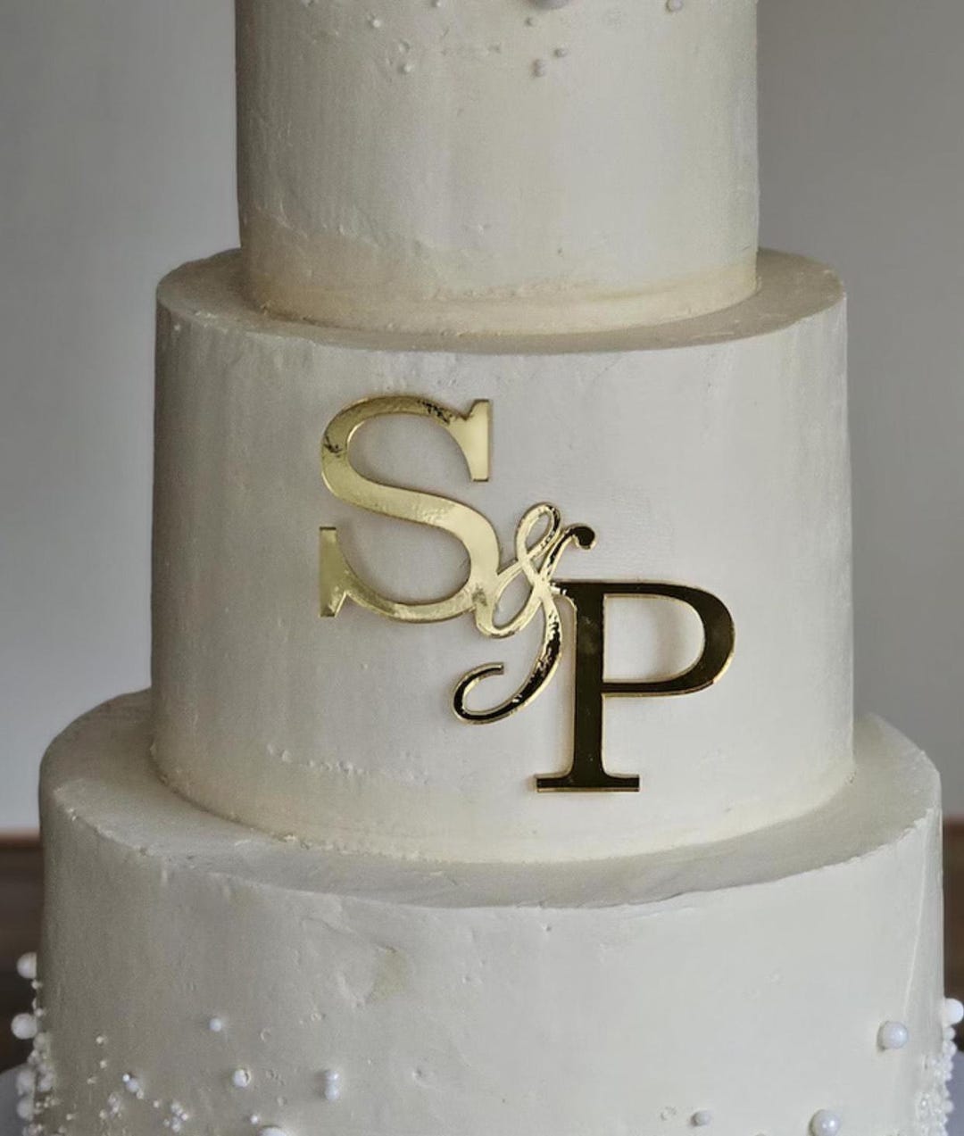 Cake Topper Inscription Sample Cake Topper Initials Personalized Wedding Cake Topper Monogram Cake ...