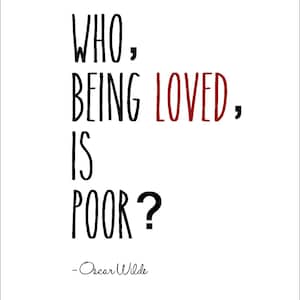 Oscar Wilde love quote printable instant download
