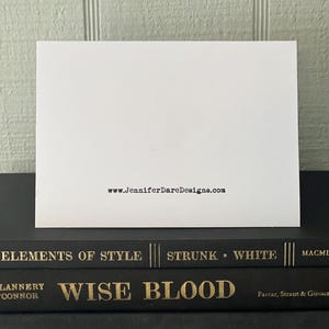 40th birthday card Carl Jung quote vintage typewriter font blank inside image 2