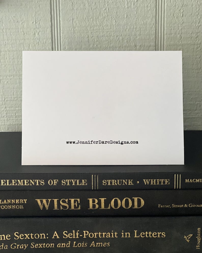 40th birthday card Carl Jung quote vintage typewriter font blank inside image 2