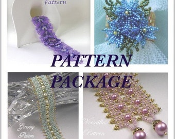 Pattern Package - Vitrail Butterfly, Versailles, Giverny, Spring Ring