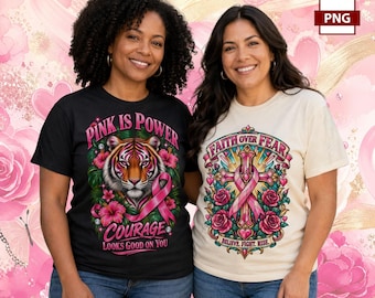 United In Pink Graphic Tee Image Bundle
