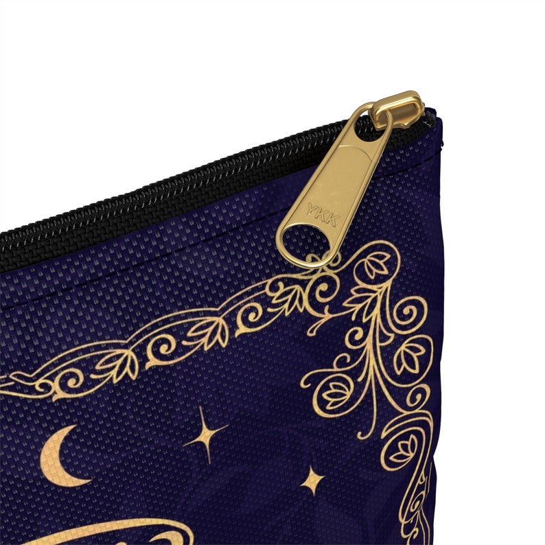 Luna Moth Tarot Bag: custodia protettiva con cerniera per mazzi di tarocchi immagine 5