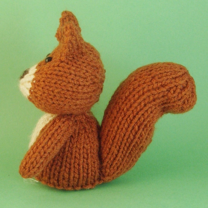Squirrel Toy Knitting Pattern PDF image 2