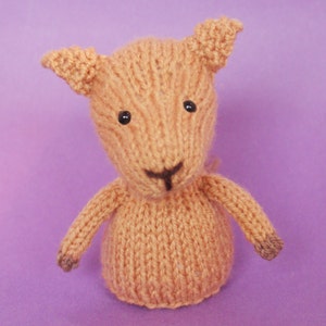 Camel Toy Knitting Pattern (PDF)