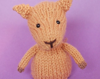 Camel Toy Knitting Pattern (PDF)