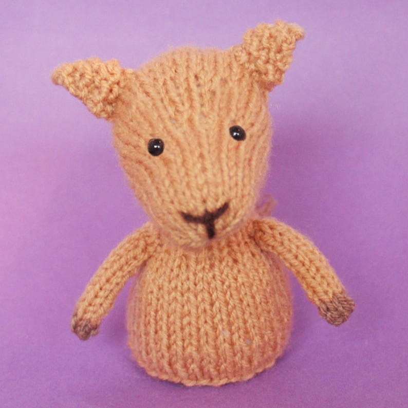 Camel Toy Knitting Pattern PDF image 1