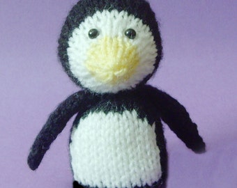 Pinguin Spielzeug Strickmuster (PDF)