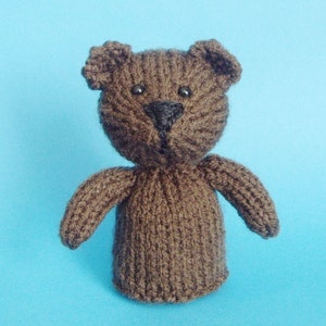 Bear Toy Knitting Pattern PDF image 1