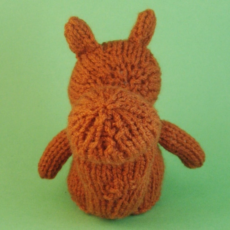 Squirrel Toy Knitting Pattern PDF image 3