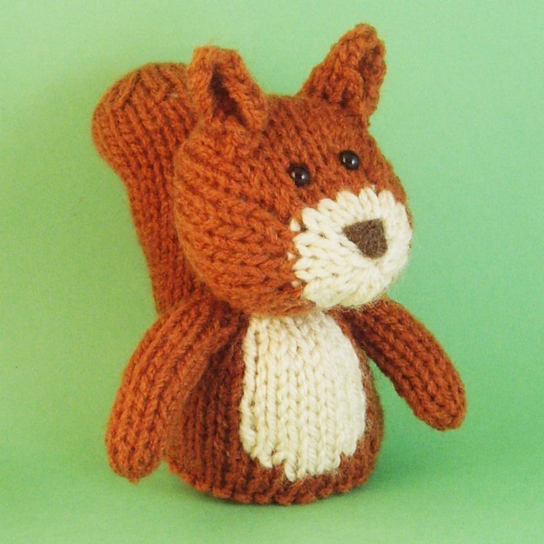 Squirrel Toy Knitting Pattern PDF image 4