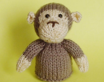 Monkey Toy Knitting Pattern (PDF)