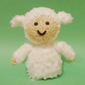 Sheep Toy Knitting Pattern (PDF)