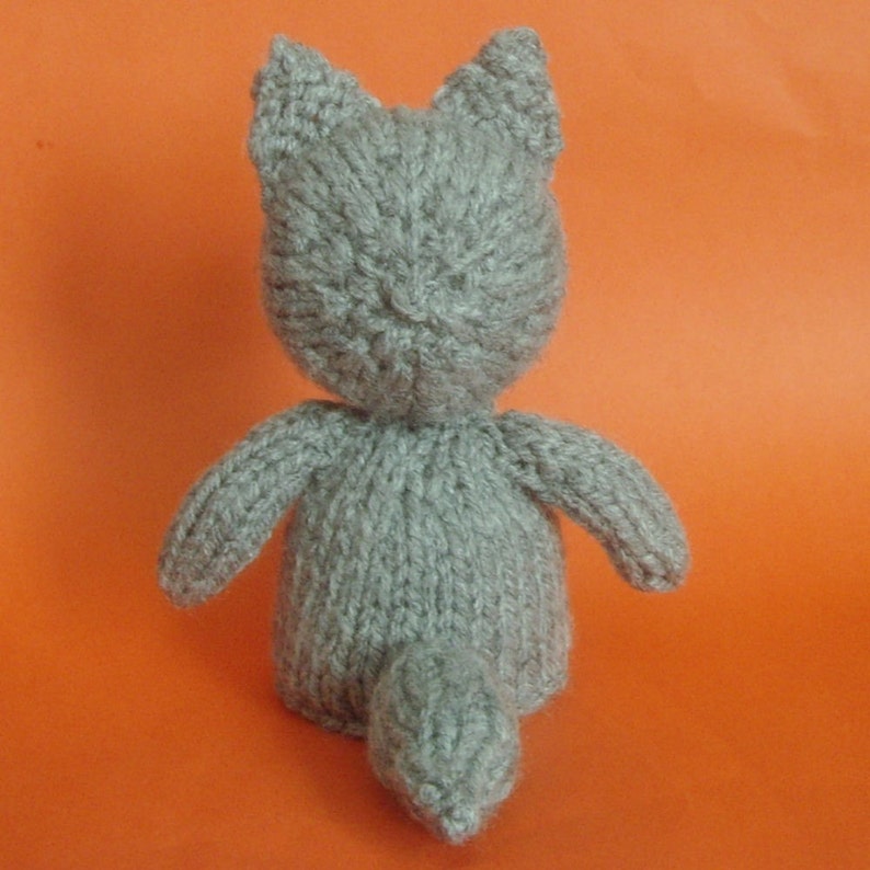 Wolf Toy Knitting Pattern PDF image 4