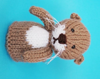 Otter Toy Knitting Pattern (PDF)