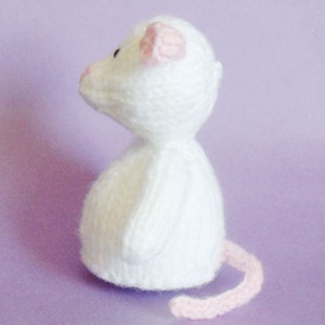 Mouse Toy Knitting Pattern PDF image 2