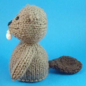 Beaver Toy Knitting Pattern PDF image 2