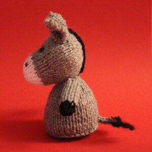 Donkey Toy Knitting Pattern Instant Download Digital PDF Beginner-Friendly image 2