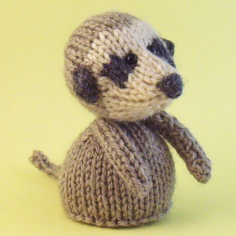 Meerkat Toy Knitting Pattern PDF Etsy
