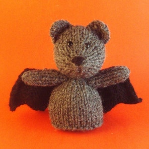 Bat Toy Knitting Pattern PDF image 1