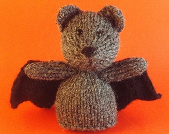 Bat Toy Knitting Pattern (PDF)