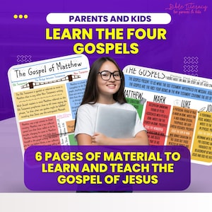 Six Pages of Material on the Four Gospels