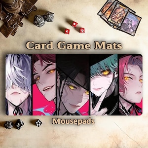 KPop Demon Hunters Mouse Pad |MTG Game Mat | Girls Card Game Mat
