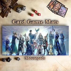 Final Fantasy Game Mat | Final Fantasy Game Mat | MTG Game Mat | Rule Them All
