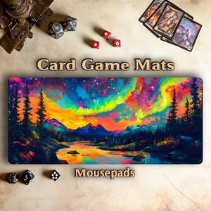 Muismatten | eilanden kunstmat | Game Scene-muismatten | Muismatten in kleurrijke stijl | Kerstcadeaus op kantoor