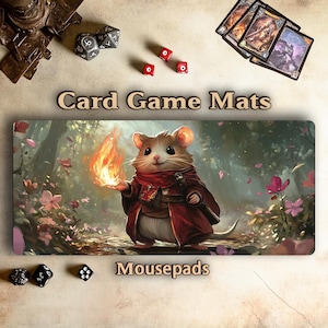 Bloomburrow Playmat-MTG | Hamsters Warrior |  MTG-gamingpad/muismatten | Ruilkaartspel