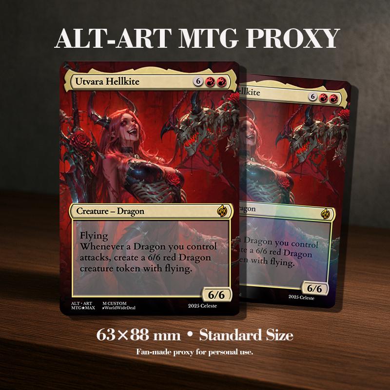 【ご確認用】統率者2017 ウトヴァラのヘルカイト 日本語 1枚　MTG ウトヴァラのヘルカイト/Utvara Hellkite《日本語》【Commander