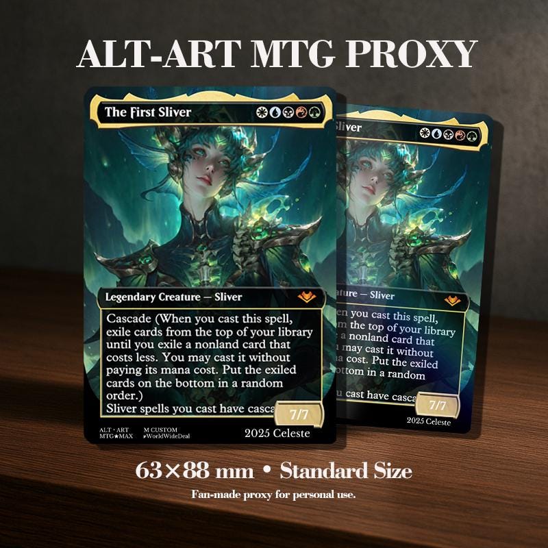 【連休Sale】初祖スリヴァー　The First Sliver　アートプリント 200)《初祖スリヴァー/The First Sliver》[MH1] 金R | 日本最大