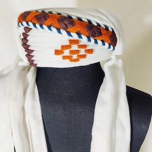Ready Made Cotton Turban: Balochi Pashtun Imama Pagri