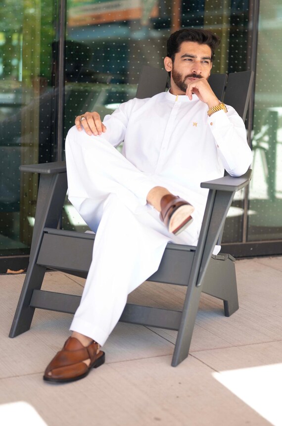 Men's Afghan Pakistani Shalwar Kameez Suit