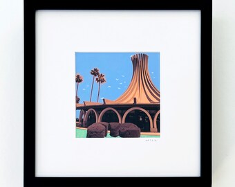 Original Framed Dreamscape - Bedrock Arches 2