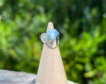 Limpet Shell Ear Cuff, Recycled Sterling Silver, No piercing Cuff, Cartilage Cuff, Ocean Treasure Earring.