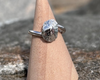Silver Limpet Shell Recycled Sterling Silver Ocean Ring