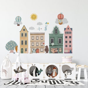 Childrens Wall Decals, Animal Wall Decals, Nursery Wall Stickers,