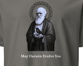 Darwin Evolution T-Shirt: Funny Science Atheist Gift