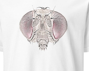 Fruit Fly Eyes Close Up Neuroscience Science Biology T Shirt Unisex