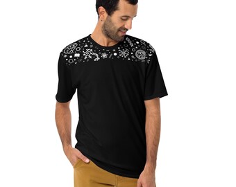Neuroscience Science Biology Psychology Themed Black T-shirt