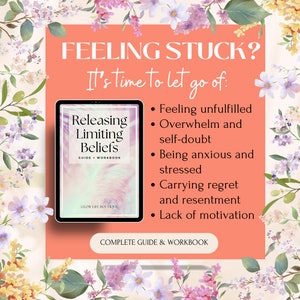 Limiting Beliefs Workbook Core Beliefs Worksheet Personal Development PLR Self Growth ebooks Personal Growth Mindset Core Beliefs Worksheets