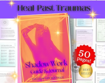 Shadow Work Journal Shadow Work PDF, Boundaries Emotions Workbook, Therapy journal for Healing Anxiety Shadow Work Workbook Coaches