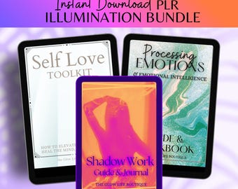 Self Improvement eBook Bundle Personal Development PLR Resell Bundle Processing Emotions Inner Child Work Mental Wellness Bundle Shadow Work