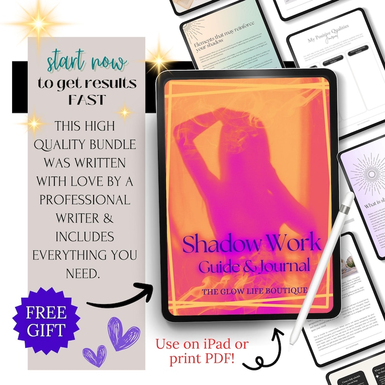 Self Improvement eBook Bundle Personal Development PLR Resell Bundle Processing Emotions Inner Child Work Mental Wellness Bundle Shadow Work imagen 3