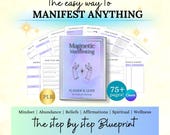 PLR Manifestation Journal Abundance Kit Manifesting Checks Unlimited Abundance Mindset Journal Money Abundance Journal Resell Canva Template