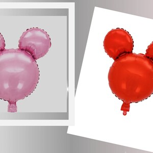 Mickey and Minnie mylar balloon